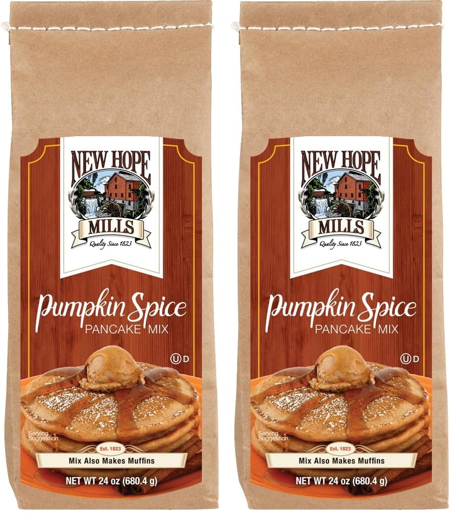 Amazon.com : Pumpkin Spice Pancake Mix by New Hope Mills, Fall